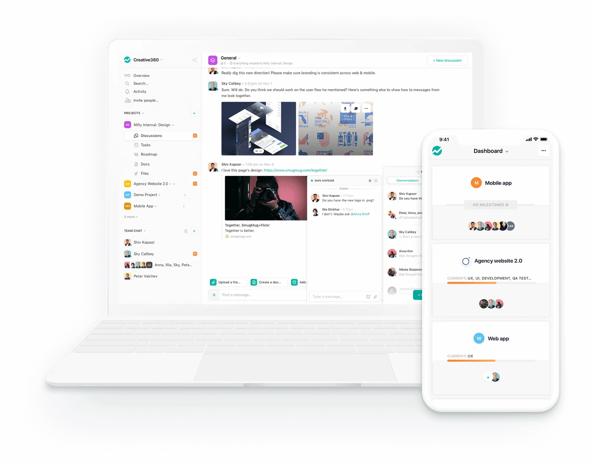 Nifty integrations and connected apps